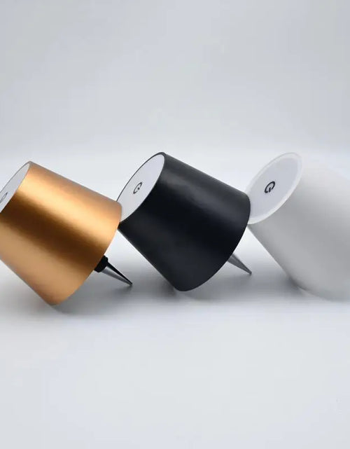 Load image into Gallery viewer, Wine Bottle LED Wireless Table Lamp 3-Color Infinitely Dimmable USB Rechargeable Dining Table Lights Beverage Lamp Top Touch
