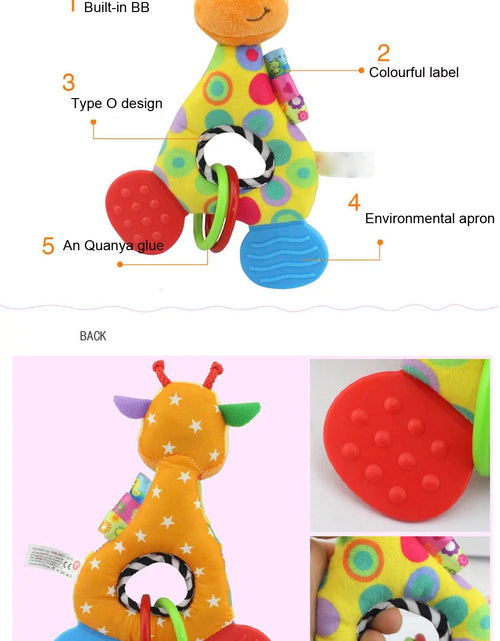 Load image into Gallery viewer, Easter Toys, Toys for Kids Newborn Baby Infant Mal Soft Rattles Teether Hanging Bell Plush Toys- Educatio L Toys for Kids 3-7,Toys for Boys 3-6 Years Christmas
