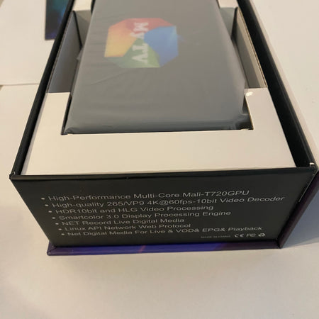 MY TV HS818 PRO Android TV Box. 6 Months Free 4500 Worldwide Channels Included Caribbean. Plus Details When it Expired to Renew. 5G WiFi, 4K Ultra HD, Quad Core Android 9.1/Linux, Voice Control.