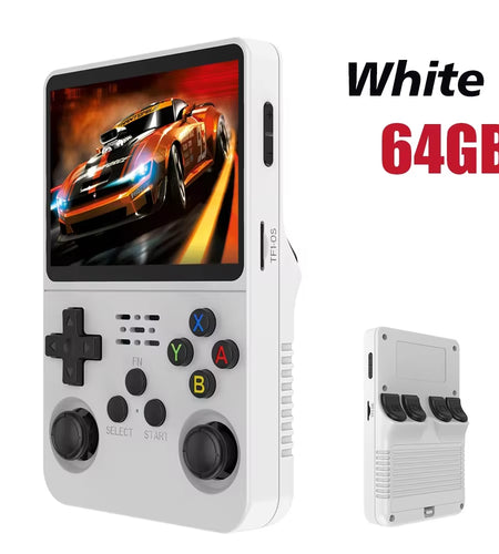 Open Source  Retro Handheld Video Game Console Linux System 3.5 Inch IPS Screen Portable Pocket Video Player 64GB 128G Games