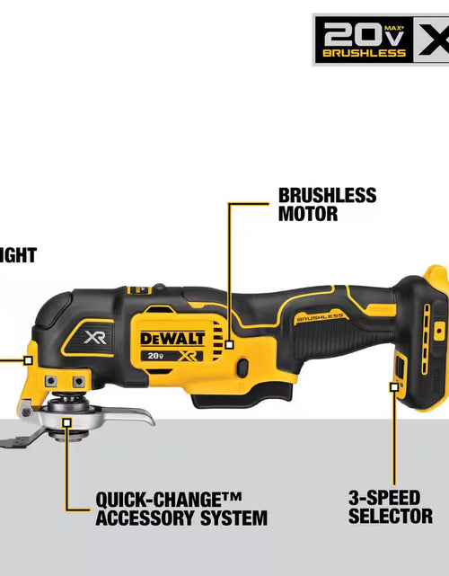 Load image into Gallery viewer, 20V Maximum Lithium-Ion Cordless 4 Tool Combo Kit with 4Ah Battery, 2Ah Battery, Charger, and Bag

