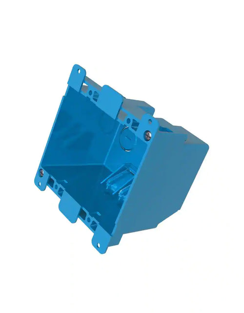 Load image into Gallery viewer, 2-Gang 25 Cu. In. PVC Old Work Electrical Switch and Outlet Box
