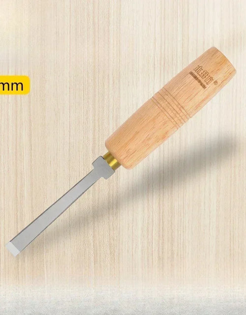 Load image into Gallery viewer, High Speed Steel Fishtail Chisel Woodworking Wood Carving Chisels for Basic Carpentry Cut Tool Detailed Household Hand Tools DIY
