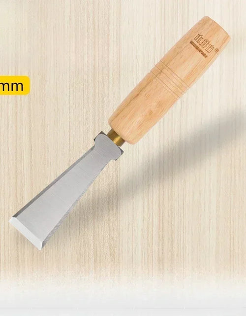 Load image into Gallery viewer, High Speed Steel Fishtail Chisel Woodworking Wood Carving Chisels for Basic Carpentry Cut Tool Detailed Household Hand Tools DIY
